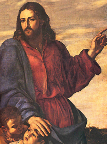 Pacecco de Rosa - Jesus Blesses the Children (Mark 10:13-16), Naples, Italy ~1630.