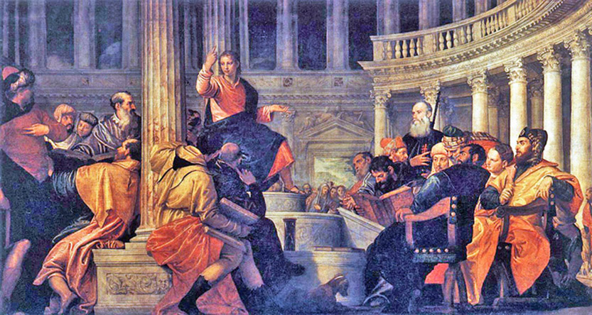Paolo Veronese - The Finding of the Child Jesus in the Temple, Museo del Prado, Madrid, 1558.