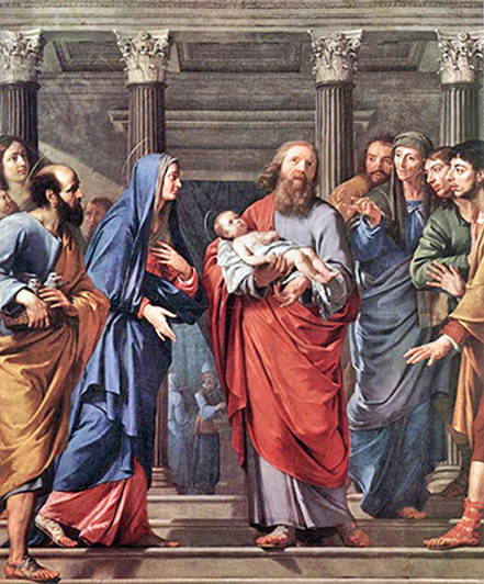 Philippe de Champaigne - The Presentation of Jesus in the Temple, Musées Royaux des Beaux-Arts, Brussels, 1648.