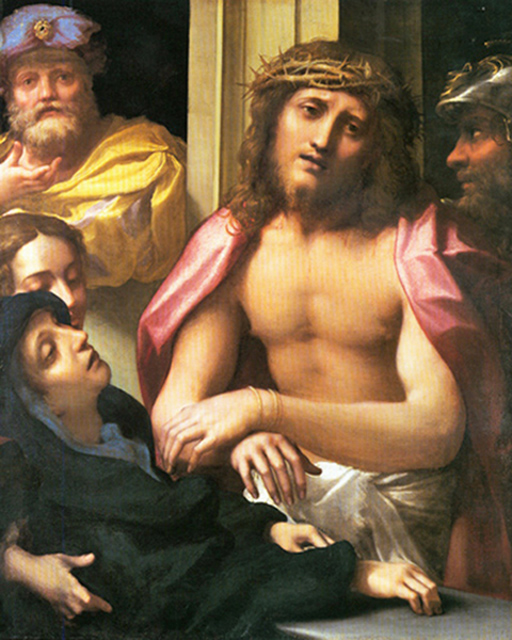 Antonio Allegri, known as Correggio - Jesus Crowned with Thorns, National Gallery, London, 1525.